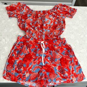 Forever 21 Tropical top shorts set